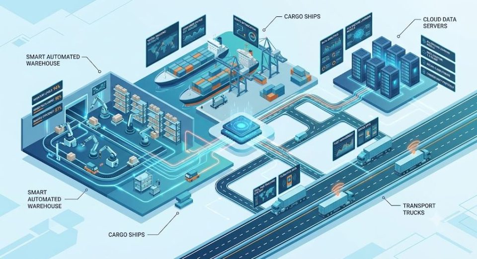 EA trong chuyển đổi số doanh nghiệp logistics
