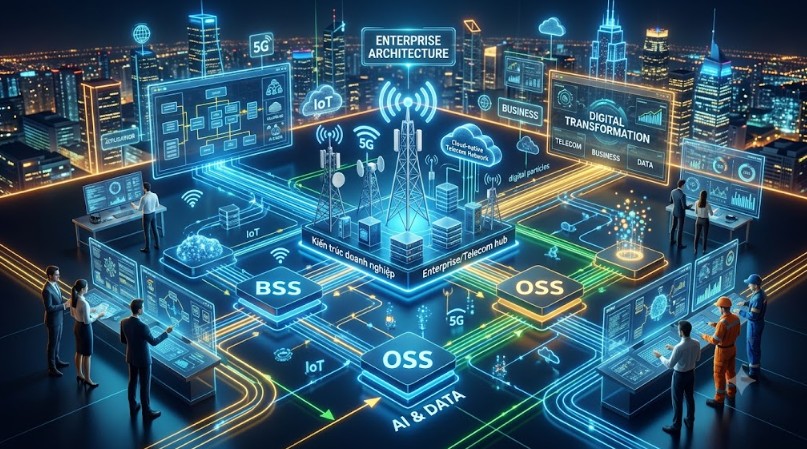 EA trong chuyển đổi số doanh nghiệp viễn thông