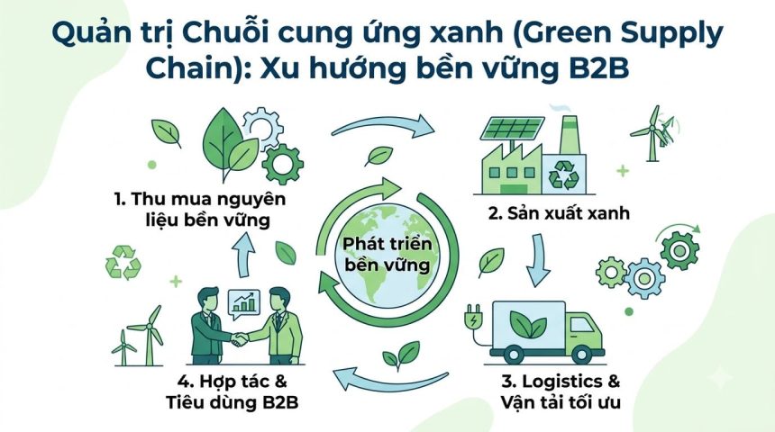 Quản trị Chuỗi cung ứng xanh (Green Supply Chain): Xu hướng bền vững B2B