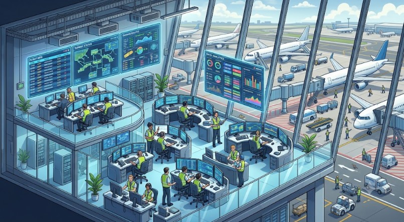 Hệ thống quản lý của các công ty dịch vụ mặt đất