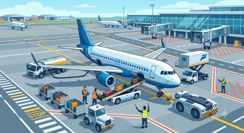 Phân tích hiện trạng công ty dịch vụ mặt đất