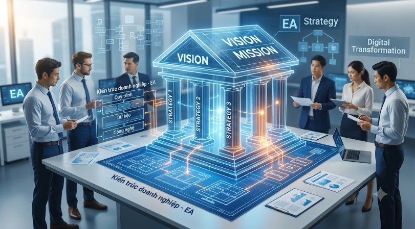 Mối quan hệ giữa EA và Ngôi nhà chiến lược