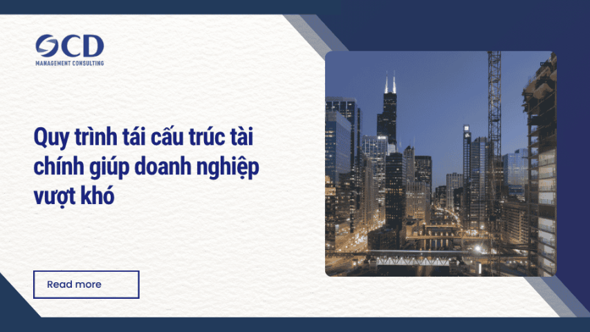 Quy trình tái cấu trúc tài chính giúp doanh nghiệp vượt khó