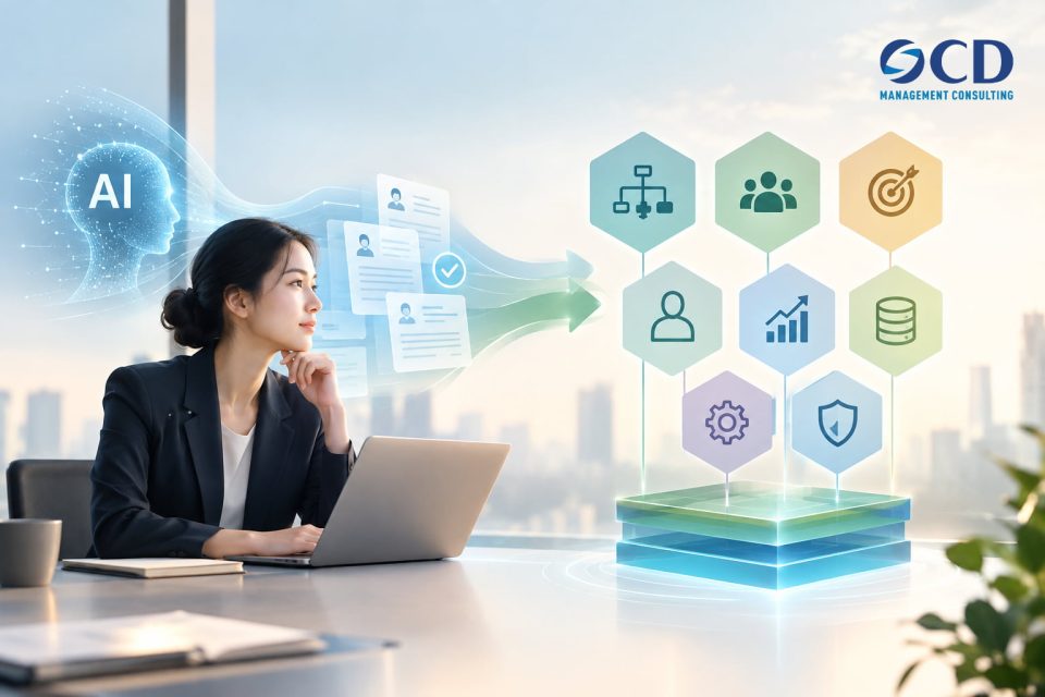 Thiết kế lại công việc: AI đang buộc doanh nghiệp thay đổi hệ thống quản trị như thế nào?