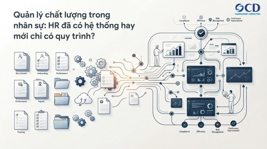 Quản lý chất lượng trong nhân sự: HR đã có hệ thống hay mới chỉ có quy trình?