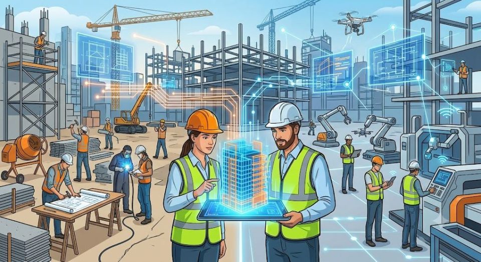 Trở ngại trong chuyển đổi số doanh nghiệp xây dựng