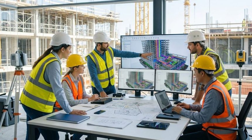 Ứng dụng BIM quản lý dự án xây dựng