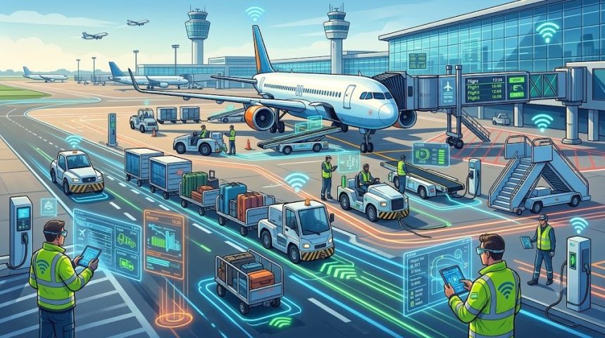 Vai trò của chuyển đổi số công ty dịch vụ mặt đất