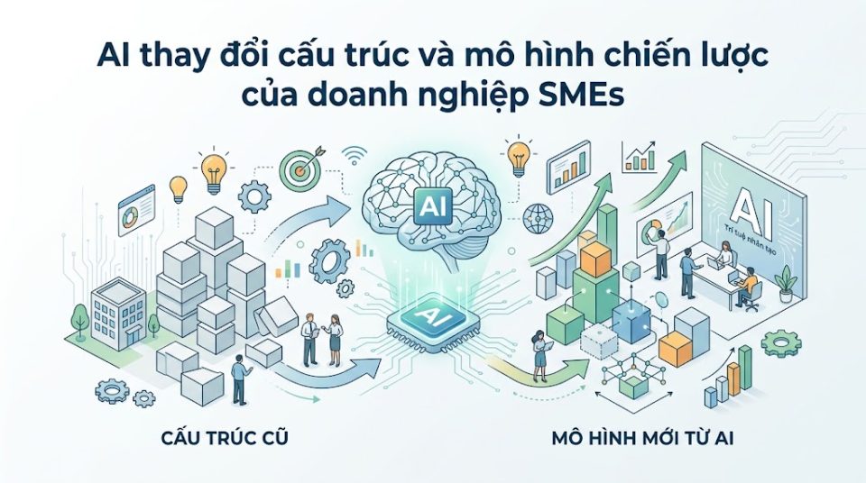 AI thay đổi cấu trúc SMEs