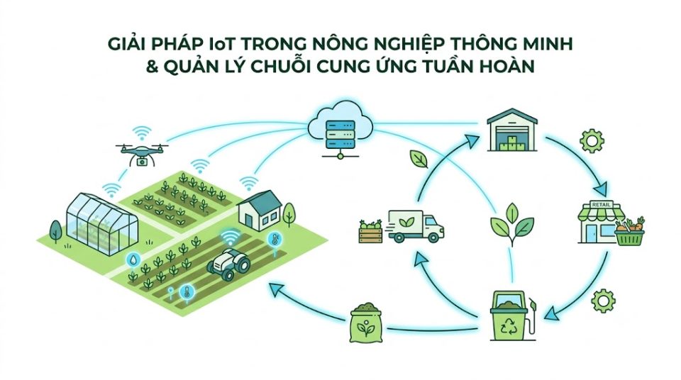 Giải pháp IoT cho ngành nông nghiệp