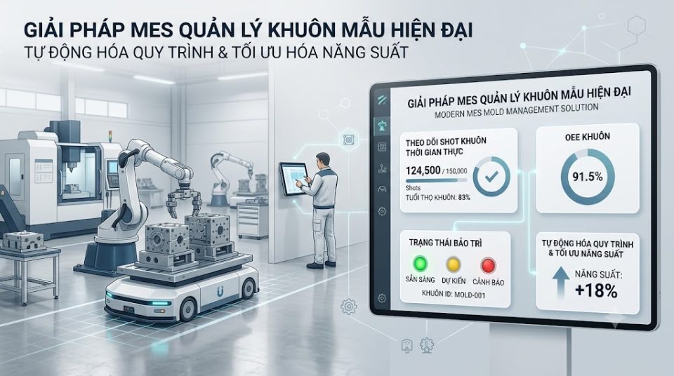 Giải pháp MES trong quản lý khuôn mẫu