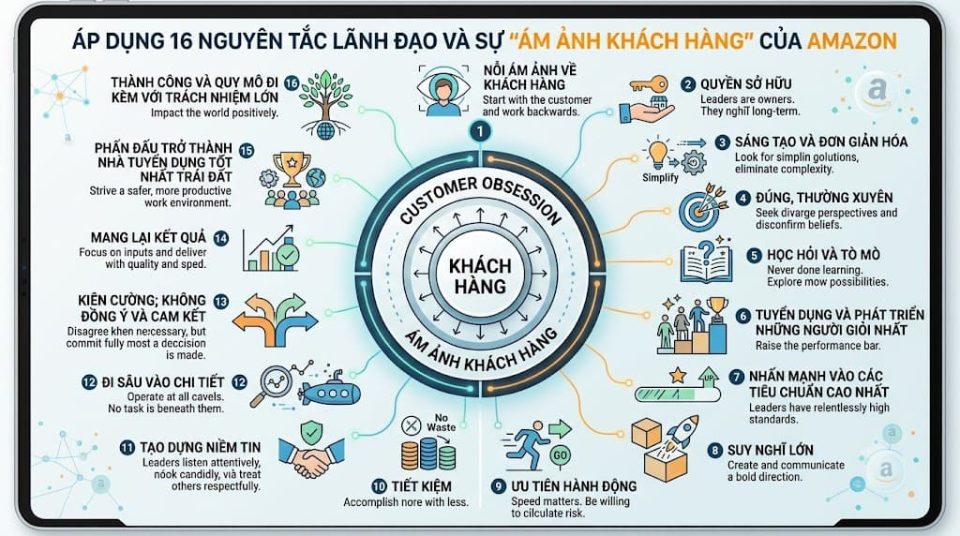 Nguyên tắc lãnh đạo Amazon