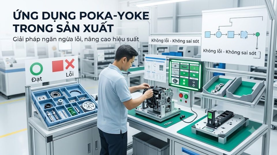 Ứng dụng Poka Yoke trong nhà máy sản xuất