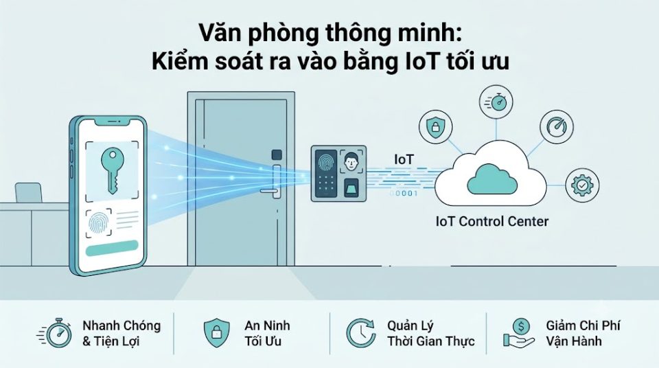 Quản lý văn phòng thông minh bằng IoT